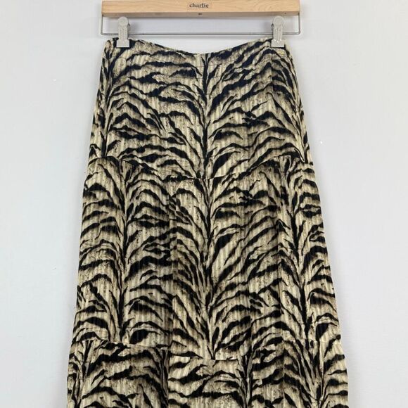 ba&sh 
Iva Zebra Print Skirt 🩸 - Picture 9 of 11
